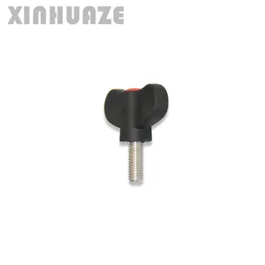 Industrial Plastic Nylon Handle With Screw Length Or Nut M5 Wing Shaped Butterfly Knob Handle