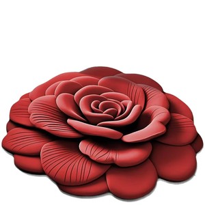 Tapis de sol en terre de diatomée Alien Shape, design floral 3D, antidérapant, pour salon, protection de tapis, décoration intérieure - Product Image 3