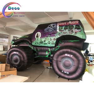 Nouveau modèle de voiture gonflable de conception décoration d'événement publicitaire <span class=keywords><strong>Jeep</strong></span> gonflable - Product Image 4