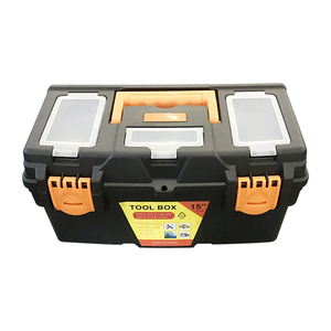 Tùy chỉnh màu sắc PP chất liệu 15 inch các bộ phận nhỏ tổ chức với khay trọng lượng nhẹ hộp công cụ bằng nhựa - Product Image 4