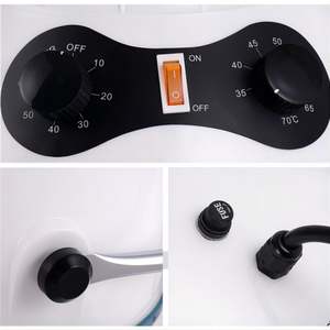 Soporte para secador de pies, juego de pelo para el suelo, tubo de ñame de pie para salón, soplador sobre la cabeza, Hotel, peluquería, Deva sentado, capucha montada con capucha - Product Image 4