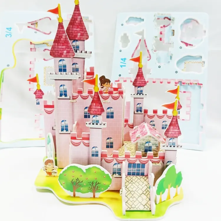 Nieuwe 3d Puzzel Afdrukken Puzzel Custom Print Kids Legpuzzels Eva Sheets Handwerk