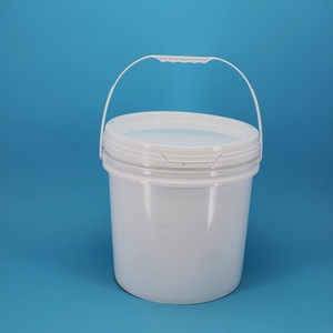 Cubo <span class=keywords><strong>de</strong></span> Plástico PP Reciclable y Duradero con Tapa, Grado Alimenticio, para Almacenar Pintura, Fertilizantes, Productos Químicos, Salsas y Granos - Product Image 3