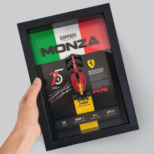 Modèle de voiture de course en alliage peint pour l'anniversaire du 75e anniversaire de Las Vegas, décoration murale - Product Image 3