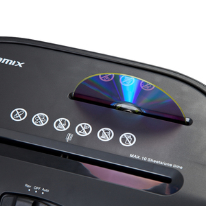 Trituradora de papel comercial y de oficina de nuevo estilo, energía eléctrica con capacidades de trituración de CD y tarjetas, proveedor directo - Product Image 4