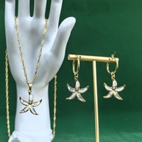 Breloques feuille d'acier inoxydable de luxe émail boeuf pendentif étoile goutte huile breloques avec bijoux en diamant