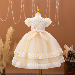 <span class=keywords><strong>Vestidos</strong></span> de fiesta de bebé <span class=keywords><strong>para</strong></span> <span class=keywords><strong>niñas</strong></span>, corte Vintage, ceremonia, fiesta de cumpleaños, vestido de baile, <span class=keywords><strong>Vestidos</strong></span> de princesa <span class=keywords><strong>para</strong></span> niños pequeños con bolsa, chal - Product Image 2