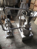 Moulin colloïdal en acier pour le traitement des aliments, type humide, pour le broyage de légumes et de fruits frais, pour la moutarde/la sauce au canard, mélangeur homogénéisateur en acier