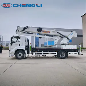 Insulated Aerial Platform Truck Bucket Truck Cherry Picker Vehicle with Telescopic Boom - Product Image 2