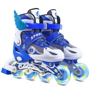 <span class=keywords><strong>Patines</strong></span> <span class=keywords><strong>de</strong></span> Moda <span class=keywords><strong>de</strong></span> Gran Venta al por Mayor <span class=keywords><strong>para</strong></span> Niños y <span class=keywords><strong>Niñas</strong></span> con Flash Único <span class=keywords><strong>de</strong></span> PVC Ajustables - Product Image 2