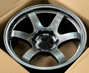 Nuevas llantas de aleación de aluminio de 15-18*139.7 pulgadas, 100 mm PCD 5x112, 15/25/30/40 mm CB 106 mm, de repuesto para automóviles de pasajeros, diseño cóncavo - Product Image 1