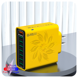 Đa chức năng sạc nhanh 8 cổng USB điện thoại di động sạc QC3.0 USB tường sạc du lịch cắm Adapter - Product Image 1