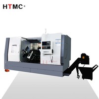 Tour CNC à rail oblique TCK630Y pour usinage composite par fraisage