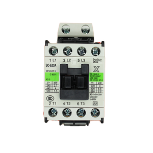 SC-E03A AC contactor Used for remote making and breaking <b>of</b> circuits as well as frequent <b>starting</b>. - Product Image 1
