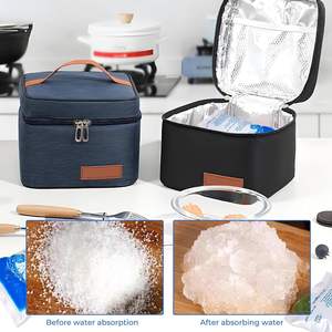 عبوة تبريد بلاستيكية صغيرة قابلة للتخصيص بشعار مخصص، تستخدم لمرة واحدة، مع جل تبريد وصفيحة تجميد للثلاجة، مناسبة لصناديق الغداء المبردة - Product Image 6