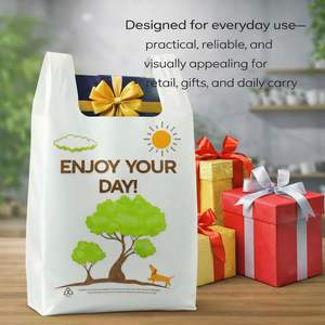 Bolsa de Compras Biodegradable de Plástico PE para Supermercados y Tiendas de Comestibles - Product Image 5