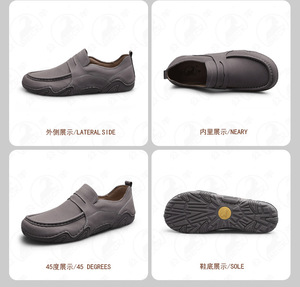 Zapatos Gongyang Originales para Hombre 2026, Nuevos, Transpirables, Casuales, de Suela Blanda, Ligeros, Sin Cordones, con Masaje y Aumento de Altura - Product Image 6