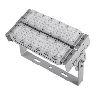 Le module élevé de dissipation thermique Ip65 imperméabilisent la lumière d'inondation élevée extérieure de mât 50w 100w le module de Smd a mené la lumière d'inondation