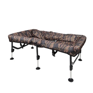 Fabbrica diretta in tessuto Oxford e tubo d'acciaio lunghezza 120cm gamba regolabile pieghevole carpa attrezzatura da pesca Carp <span class=keywords><strong>culla</strong></span> - Product Image 2