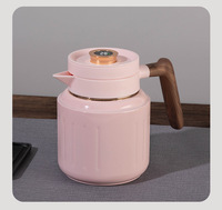 BORGE Bouilloire isotherme personnalisée en acier inoxydable 316 avec affichage intelligent de la température, bouteille isotherme pour boissons chaudes et froides
