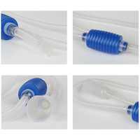 Aquarium-Siphonrohr-Wasserpumpe mit blauem Ventil, einfache Bedienung, Reinigungswerkzeug für die Wartung von Aquarien