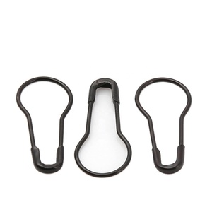 <span class=keywords><strong>Épingle</strong></span>s <span class=keywords><strong>à</strong></span> calebasse en laiton massif de 22mm <span class=keywords><strong>épingle</strong></span> de sûreté en forme de poire de couleur <span class=keywords><strong>noire</strong></span> en Stock pour accessoire de couture bricolage - Product Image 2
