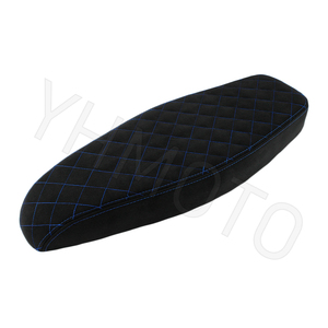 YHMOTO Motorcycle Rear Seat <b>Cushion</b> <b>Pad</b> Colorful Sutures Bench Sitzbank for Simson S50 S51 S70 Moped Motorrad Replacement Parts - Product Image 2