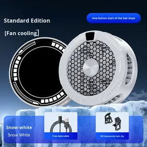 Refroidisseur de téléphone magnétique à semi-conducteurs double cœur réglable CA, clip dorsal de refroidissement, jeux, e-sport, diffusion en direct, <span class=keywords><strong>tablette</strong></span> PC, supports - Product Image 5