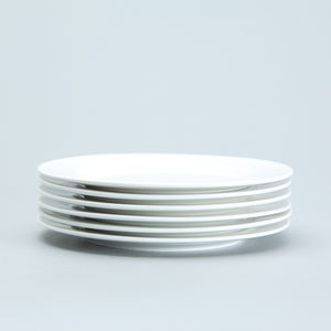Ensemble de vaisselle de cuisine classique en porcelaine blanche, <span class=keywords><strong>Service</strong></span> de vaisselle de <span class=keywords><strong>18</strong></span> assiettes pour 6 - Product Image 3