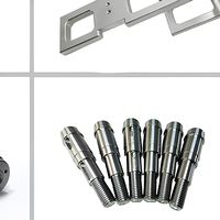 Pince de fixation en alliage d'aluminium usinée CNC sur mesure, pièce de montage métallique anodisée pour trottinette électrique