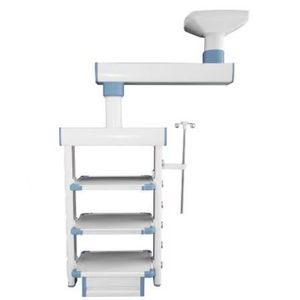 Torre Quirúrgica Multifuncional Kairui en Forma de T, Metálica, Integrada, Vertical, con Suspensión de Doble Brazo para Quirófano - Product Image 2