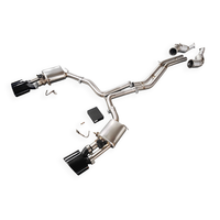 Sistema de Escape Valvetronic Catback con Silenciador para Audi RS6 4.0T, Alto Rendimiento, SS304, Downpipe Deportivo, Actualización Completa del Sistema de Escape