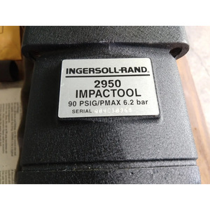 Clé à chocs pneumatique Ingersoll Rand 2950A7, capacité de boulon M16 de 1,5 pouce, outil de qualité industrielle, robuste - Product Image 3