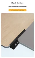 Panneau mural moderne imperméable et insonorisé pour salle de sport, hôpital, commerce, épaisseur 5mm-8mm, placage de bois de bambou carbonisé, utilisation en villa