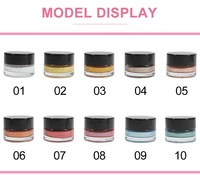 OCHAIN Faible QUANTITÉ MINIMALE DE COMMANDE Personnalisé Liquide Crème Contour Des Yeux Eye Shimmer Ombre Base Privé Étiquette Amorce Gel Glitter Pigment Gelée Fard À Paupières
