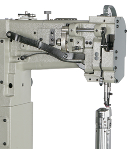 8366 Diki Postyatak Machine à coudre industrielle à point noué, à une aiguille, avec pied entraîneur et entraînement par point d'attache, pour cuir et sacs - Product Image 3