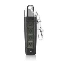 Télécommande universelle 433MHZ 4 canaux ouvre-porte de garage télécommande duplicateur Clone clonage Code clé de voiture fixe