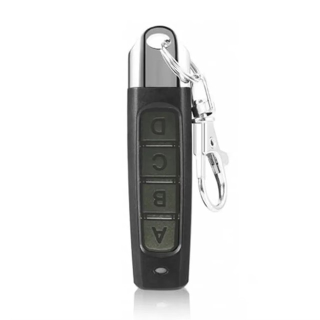 Universal 433MHZ Remote Control 4 Channel Garage Gate Door Opener Remote Control Duplicator Clone Cloning Code Car Key Fixed