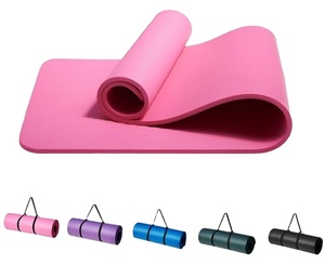 Tapis de yoga silencieux absorption des chocs antidérapant danse sport fitness <span class=keywords><strong>corde</strong></span> à sauter allongé et élargi tapis de saut de yoga - Product Image 1
