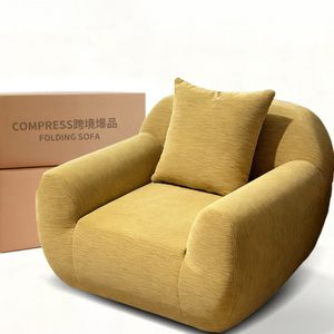 Sofá Cama Plegable y Compresible de Tela Moderna, Multifuncional, para Hotel, Dormitorio, Hogar y Uso Comercial, Venta al Por Mayor de Fábrica - Product Image 2