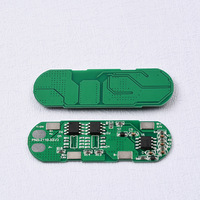 Placa de protección superior al por mayor 12V3A-3 MOS18650 2 PCBA BMS Compatible con una buena placa en stock 18650