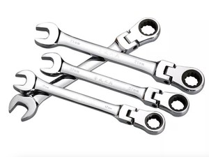 6-32mm Flexible Ratchet <strong>Wrench</strong> Open End <strong>Combination</strong> Ratchet <strong>Wrench</strong> <strong>Set</strong> for Repair Tools - Product Image 2