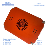 Chargeur de batterie lithium embarqué pour voiture électrique AC/DC 400V