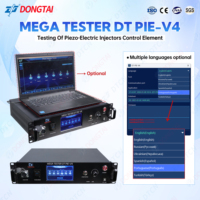MEGA TESTER DT PIEV4 Probador de Inyectores Piezoeléctricos Common Rail, Equipo de Prueba y Calibración de Inyectores Diésel, 1 Año de Garantía Electrónica