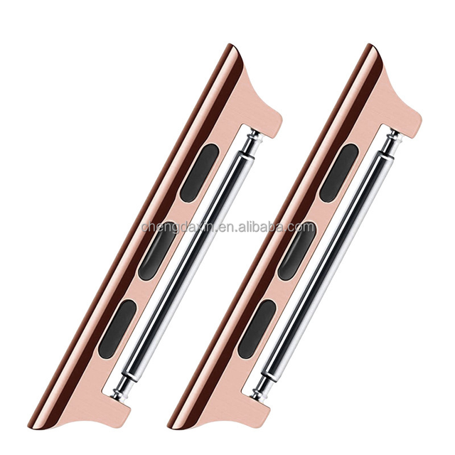 14mm 16mm 20mm 22mm 24mm Stainless Steel Spring Bar Adapter for Apple Watch Watch Strap ultra Band Quick Connector Accessories
