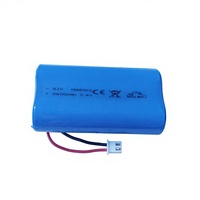 Batterie liquide 18650 LiNiMnCoO2 NMC 3.7V/7.4V 2600mAh 800 cycles de vie -15~65°C pour systèmes de stockage d'énergie solaire et appareils électroménagers