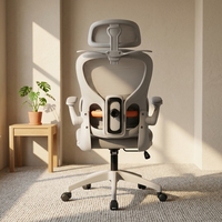 Chaise de bureau ergonomique en maille à dossier haut, pivotante, pour salle de réunion et ordinateur, directement de l'usine
