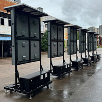 Panneaux d'affichage LED portables à messages variables, certifiés IP65 pour l'extérieur, avec animations et graphiques, pour l'éducation sur remorques et l'utilisation dans les centres commerciaux