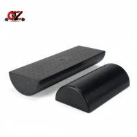 Rouleau de massage musculaire CZFIT léger, demi-cylindre en mousse pour le yoga, le fitness, le massage des tissus et le conditionnement musculaire