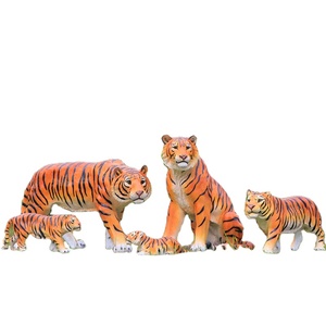 Fabricante de Esculturas de Tigres de Fibra de Vidrio Personalizadas, Venta Directa de Fábrica, OEM, ODM, al por Mayor para Exhibición en Zoológicos, Parques Temáticos y Exteriores - Product Image 1